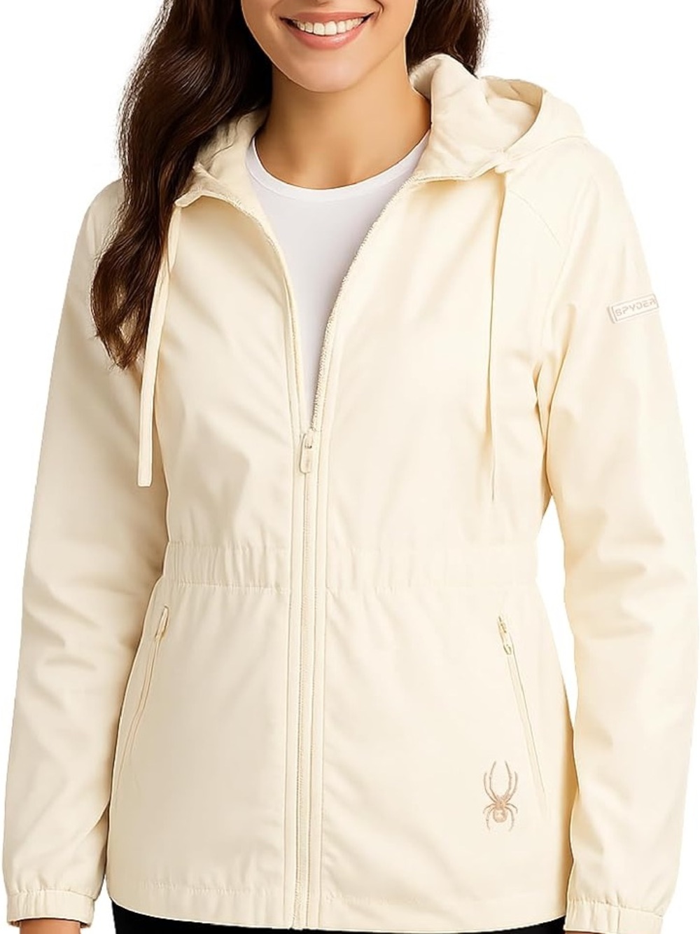 Spyder Women's Fleece Lined Rain Jacket